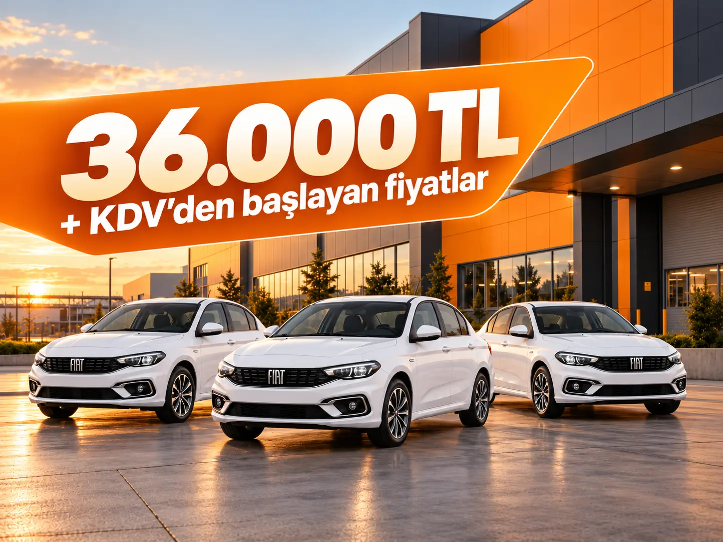 Fiat Egea, örnek kampanya görseli